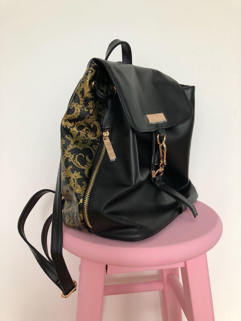 Versace backpack New Authentic, Women's Fashion, Bags & Wallets 