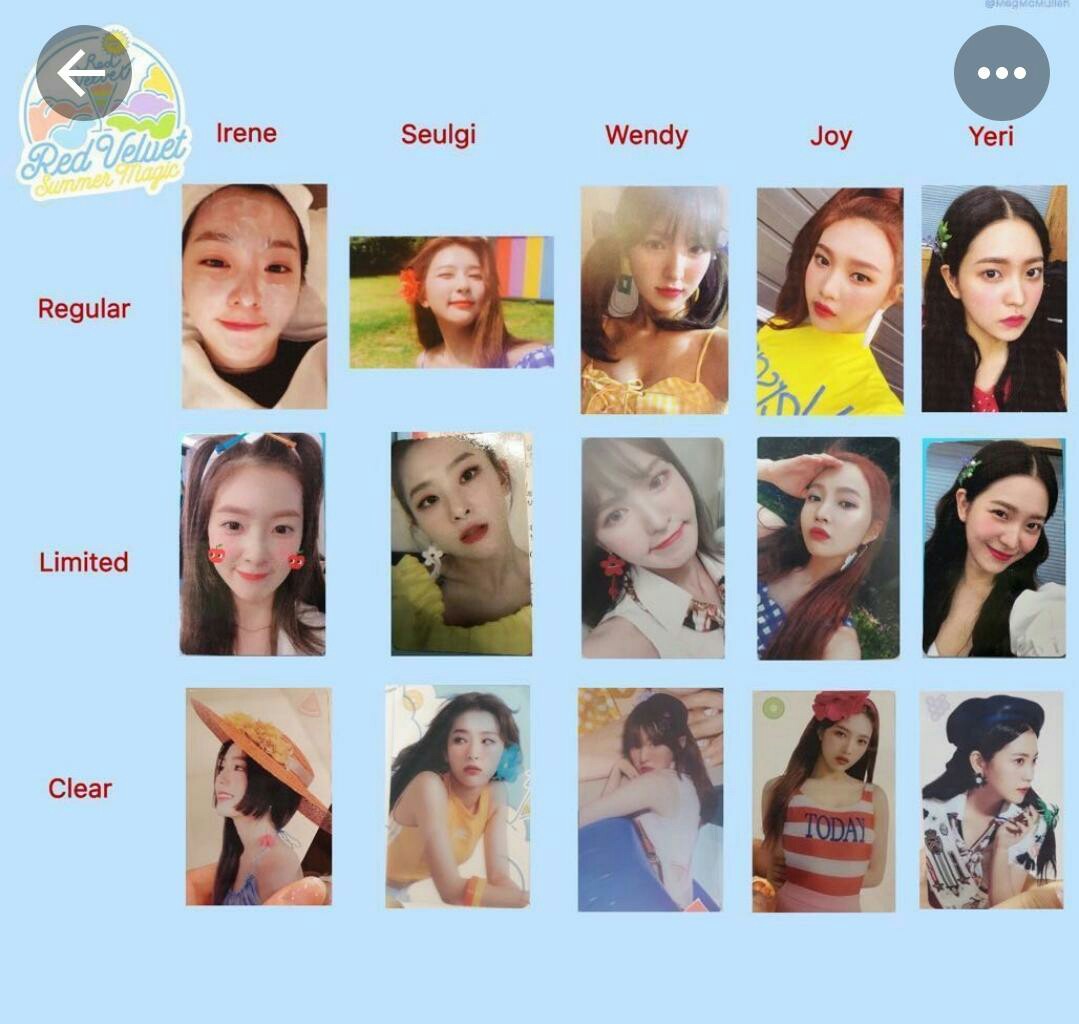 Red Velvet Summermagic アイリーンver. トレカ付き Red Velvet Summer magic Irene Version Special