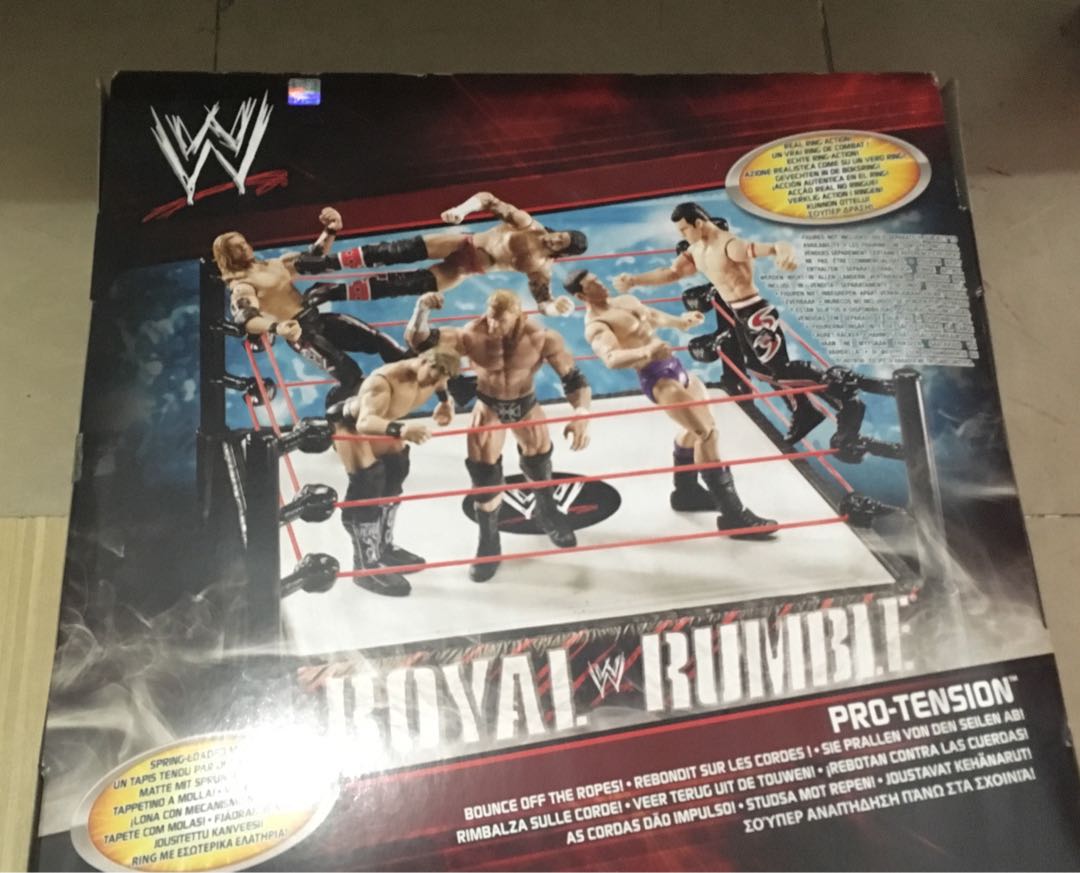 WWE Superstar Wrestling Ring ROYAL RUMBLE, Hobbies & Toys, Toys