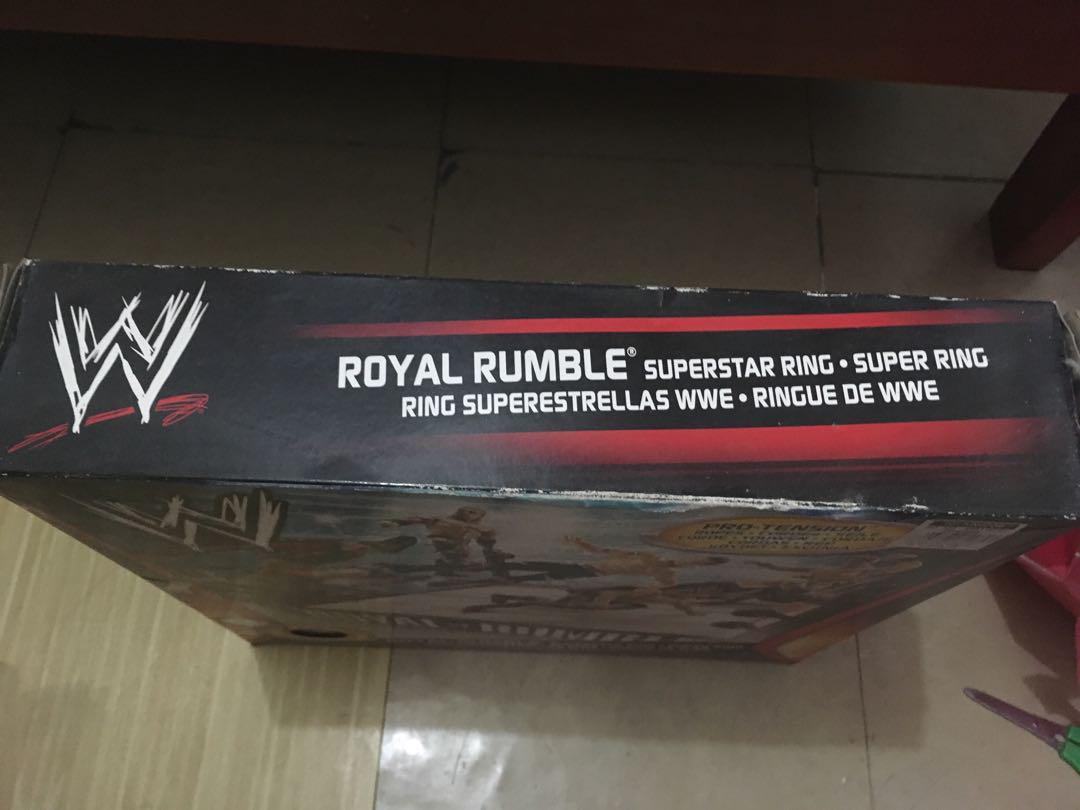 WWE Superstar Wrestling Ring ROYAL RUMBLE, Hobbies & Toys, Toys