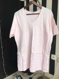 Zara Pink Oversized Shirt