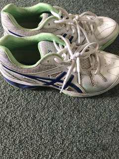 Women’s ASICS sport netball shoes