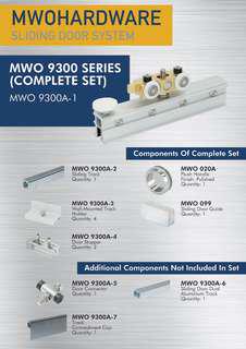MWO 9300 Kitchen Sliding Door System