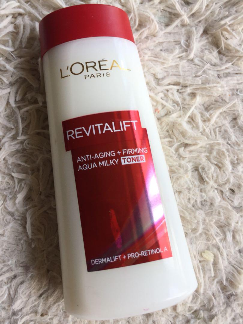 loreal milky toner