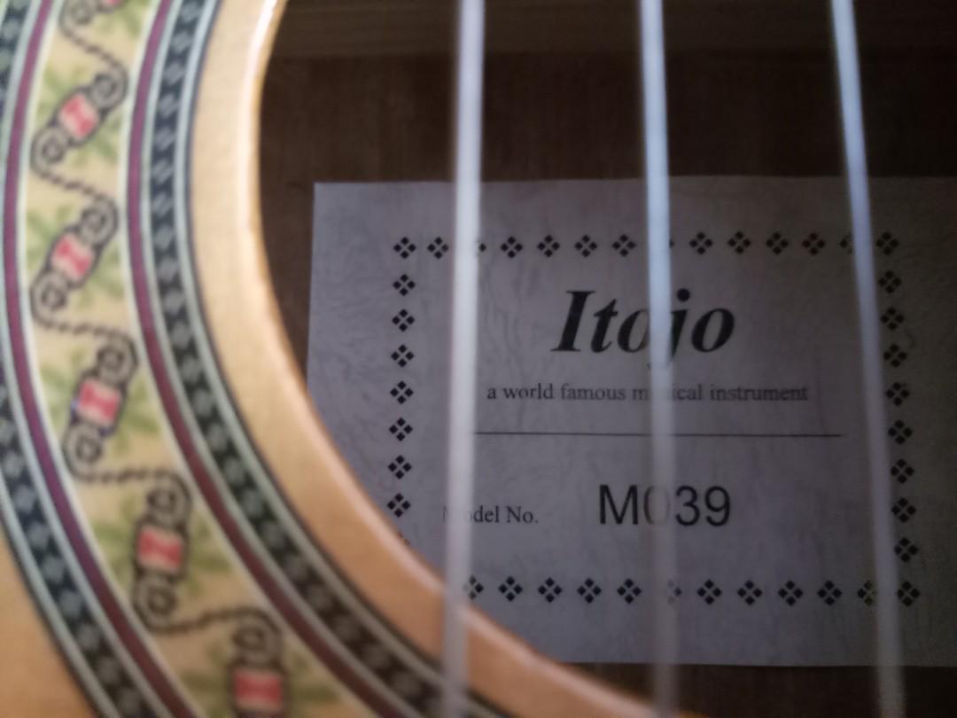 古典結他classical guitar Itojo No.M039, 興趣及遊戲, 音樂、樂器& 配件, 樂器- Carousell