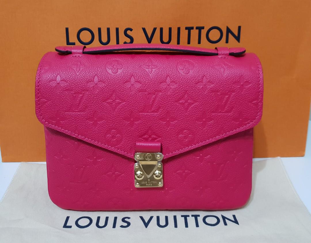 Louis Vuitton Pochette Metis Empreinte Freesia - LVLENKA Luxury Consignment