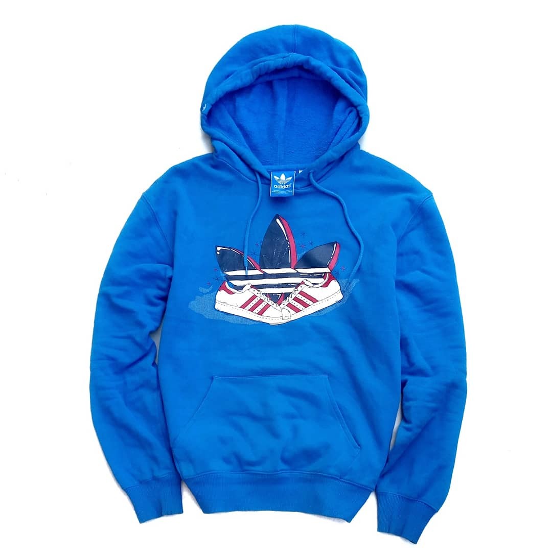 Adidas Originals Superstar Hoodie Sweater Fesyen Pria Pakaian