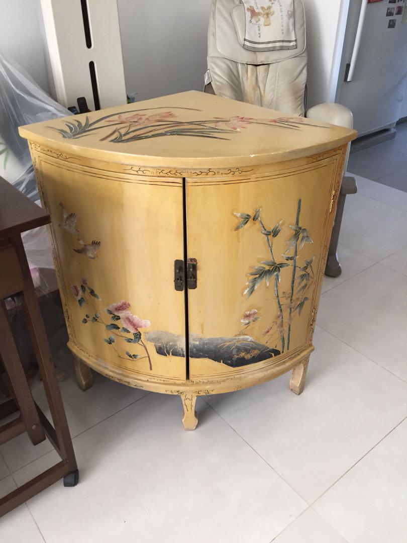 Antique Corner Cabinet As Is Furniture Others On Carousell