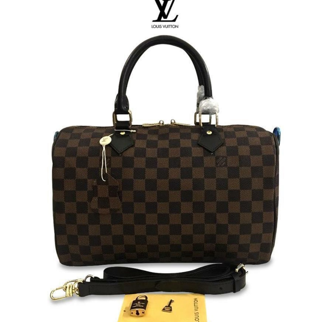 Authentic Quality Louis Vuitton Speedy Bandouliere Canvas Bag Signature Design Lv Doctors Bag Handbag Crossbody Bag Collection Women S Bag Women S Fashion Jewelry Others On Carousell