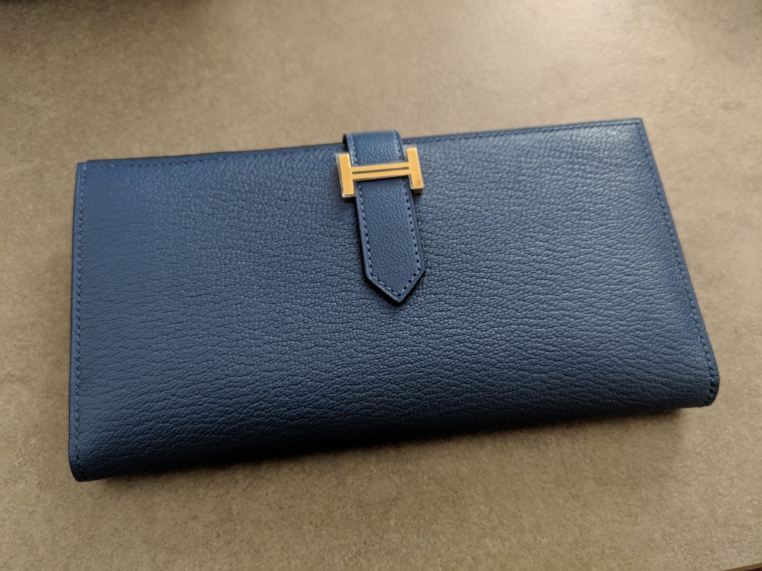 hermes wallet blue