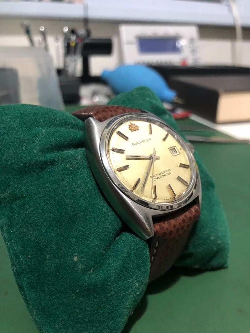 bucherer officially certified chronometer