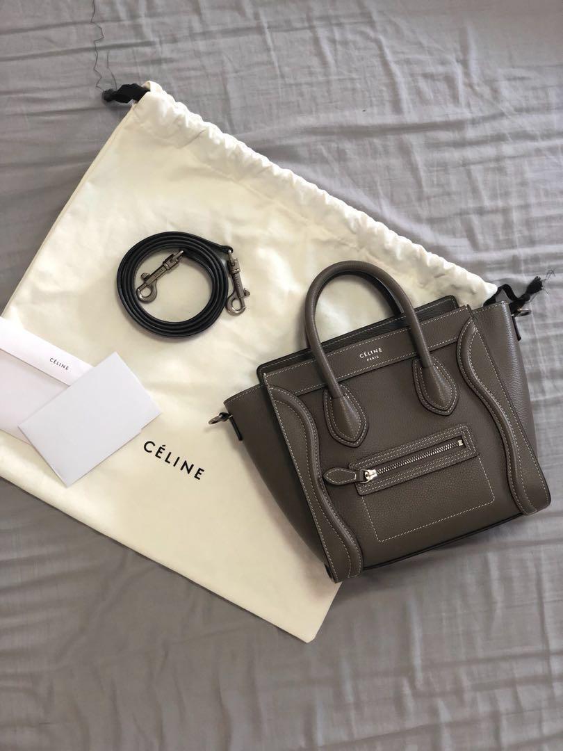 Celine nano luggage 2018 top
