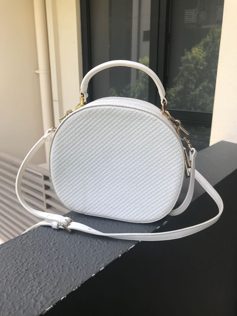 Charles & Keith Round Sling/Hand Bag, Women's Fashion, Bags & Wallets