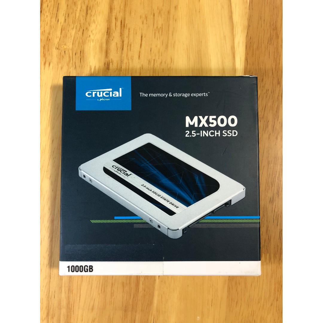 Crucial Mx500 1tb 3d Nand Sata 2 5 Inch Internal Ssd Electronics