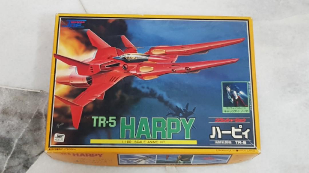 Crusher Joe Tr 5 Harpy 1 100 Model Kit Toys Games Other Toys On Carousell