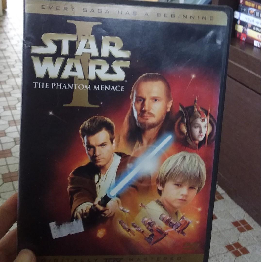 Dvd 星際大戰首部曲 威脅潛伏star Wars Episode I The Phantom Menace 興趣及遊戲 古董收藏 收藏品及紀念品 明星週邊 Carousell