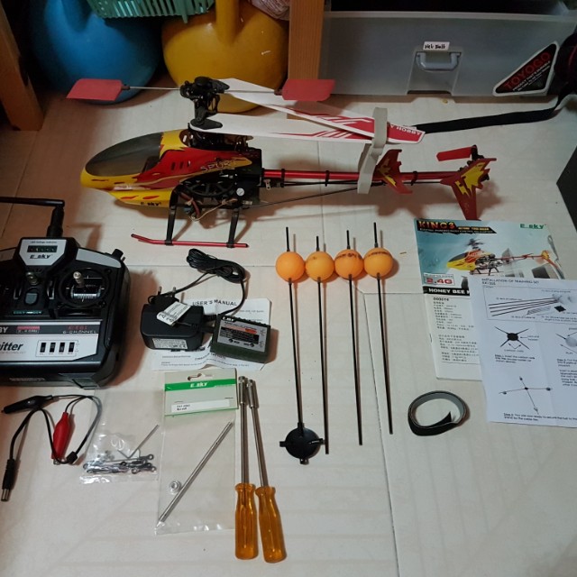 Esky honey bee king 3 parts hot sale