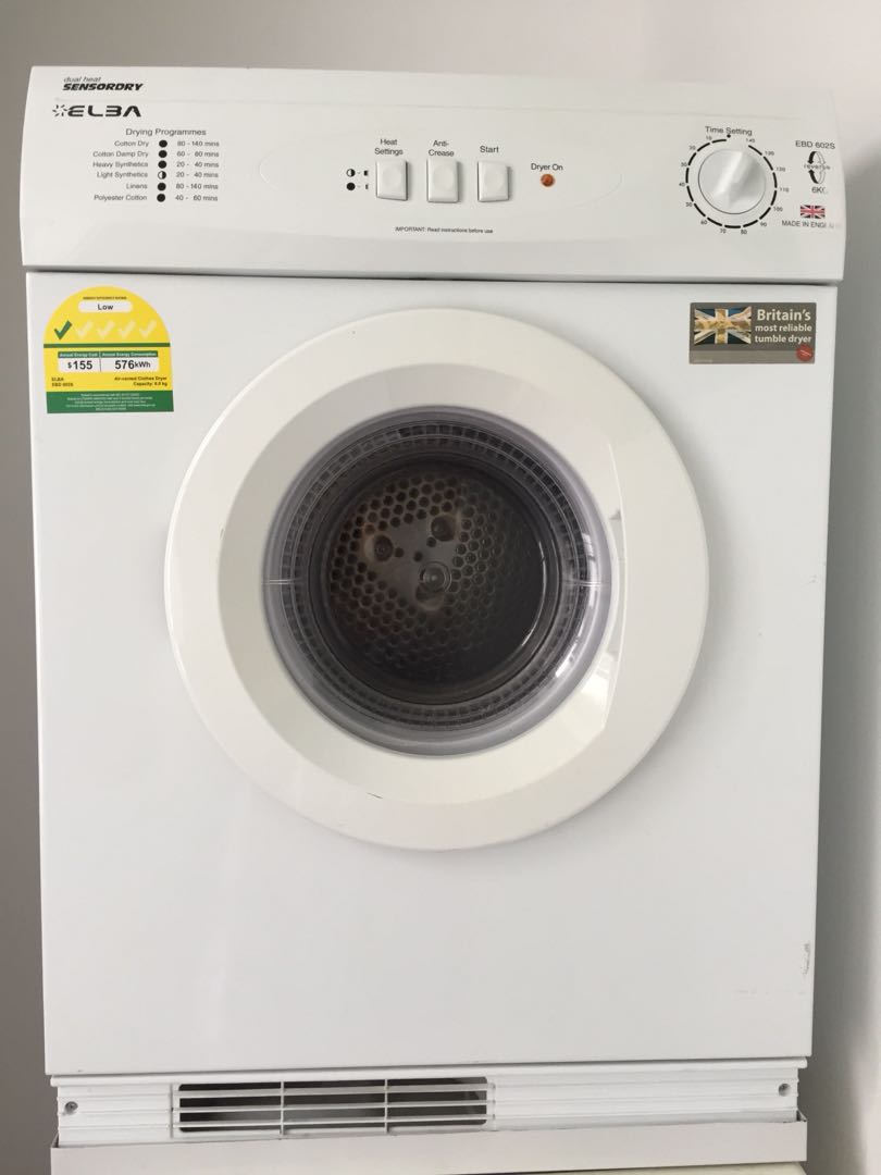 ELBA Clothes Dryer, TV & Home Appliances, Washing Machines and Dryers on Carousell