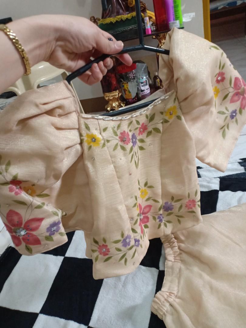 filipiñana costume for kids