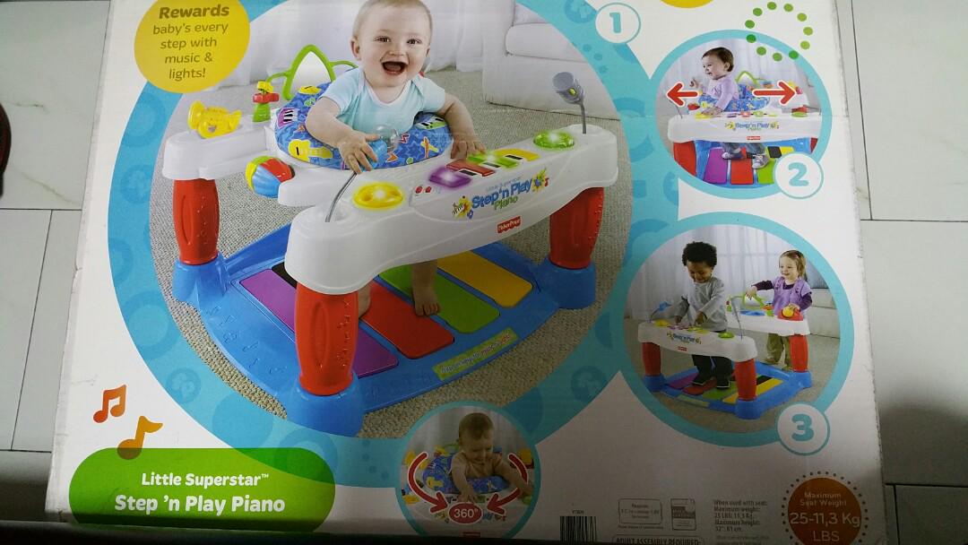 fisher price activity center piano