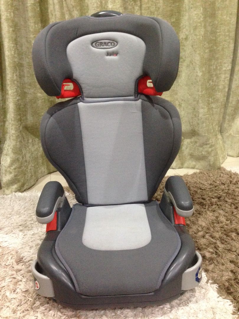 Graco Junior Maxi High Back Car Booster Seat Group 2 3 In Grey