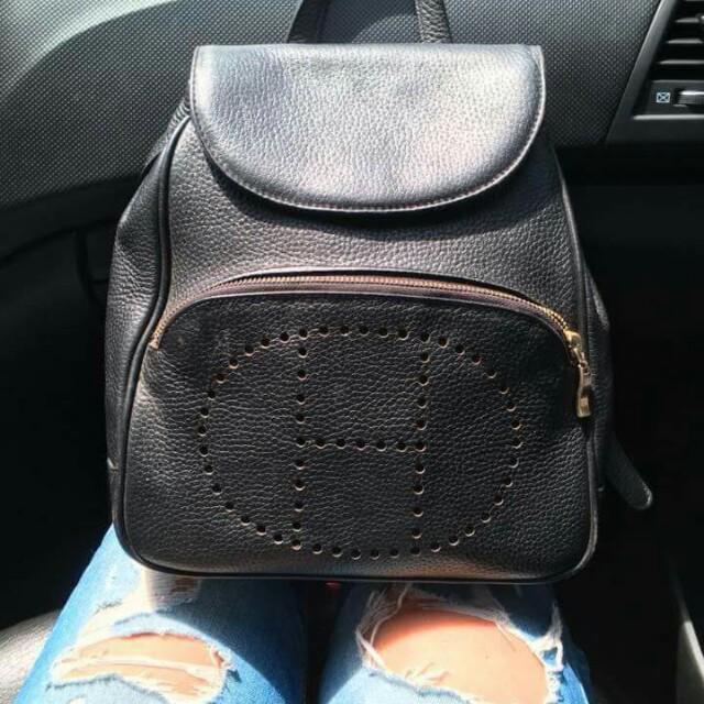 hermes vintage backpack