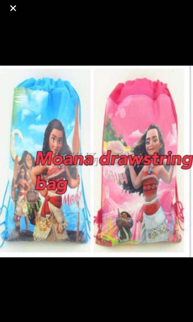 moana drawstring bag