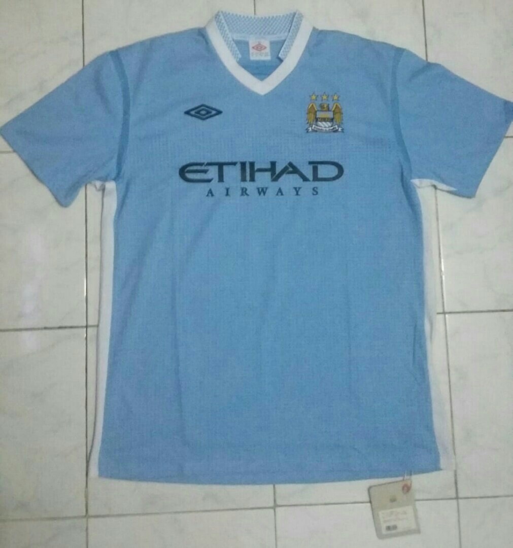 Jersey Manchester City 16 Kun Aguero Ucl Version Fesyen Pria Pakaian Di Carousell