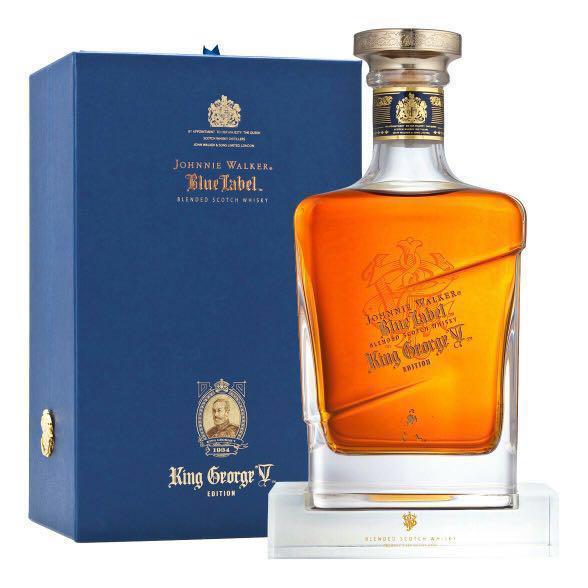 JOHNNIE WALKER® BLUE LABEL KING GEORGE V EDITION, Food ...