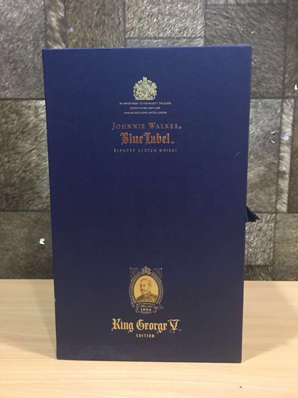 JOHNNIE WALKER® BLUE LABEL KING GEORGE V EDITION, Food ...