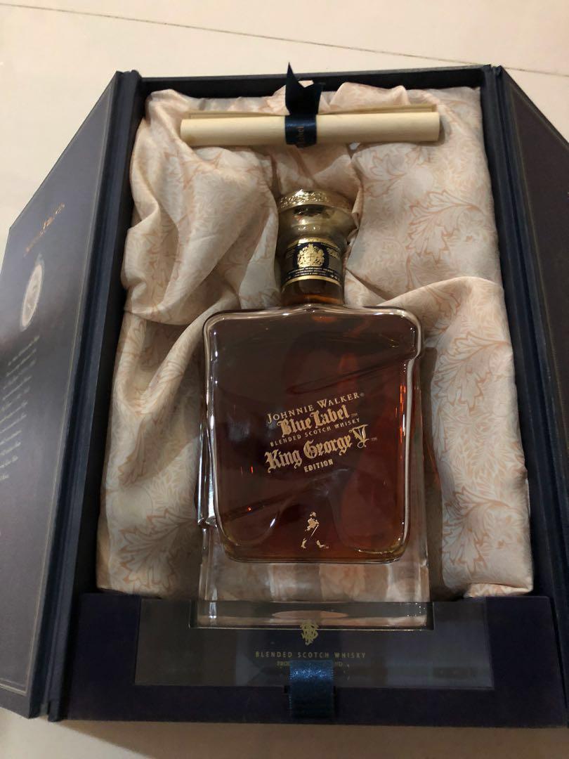 JOHNNIE WALKER® BLUE LABEL KING GEORGE V EDITION, Food ...