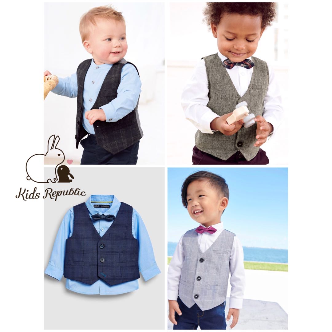 baby waistcoat set