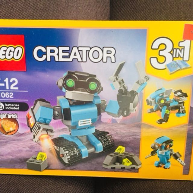 Lego 31062 Creator Robo Explorer New Toys Games Bricks