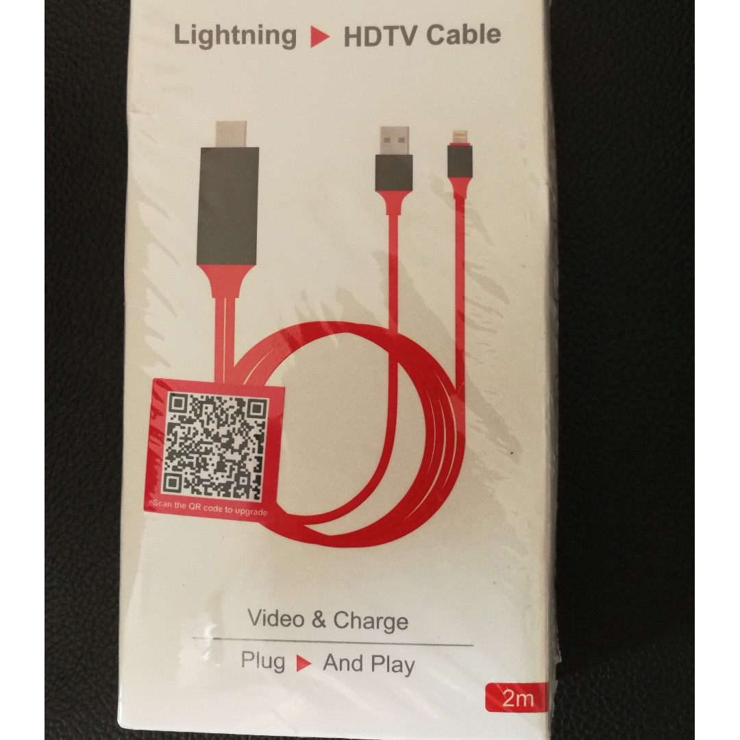 Lightning to HDMI cable, Computers & Tech, Parts & Accessories, Cables