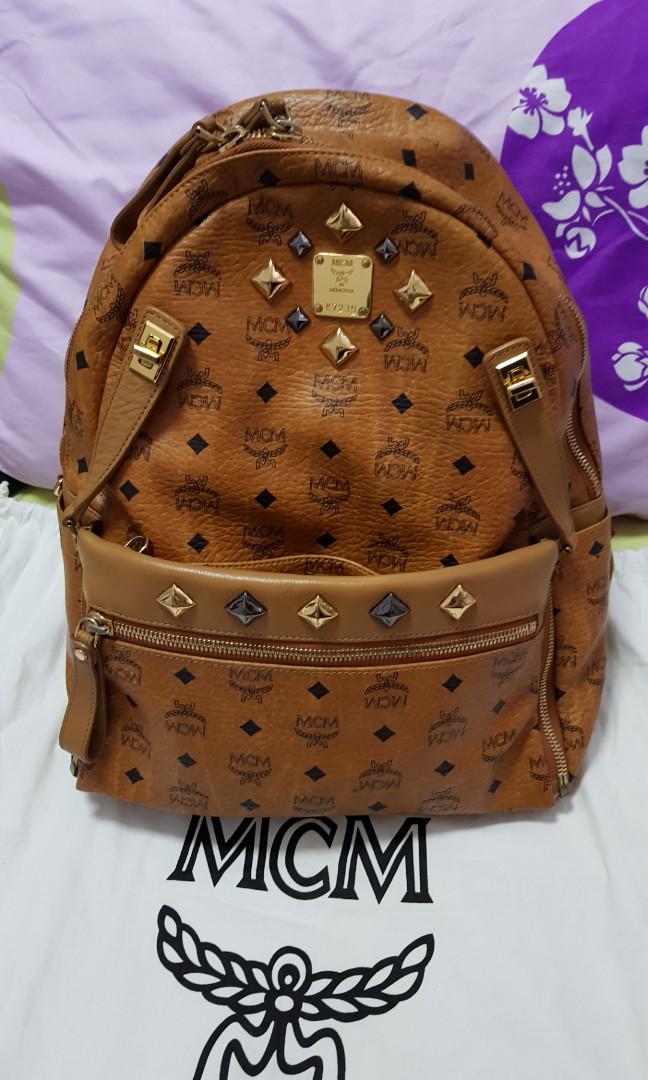 Mcm dual store stark backpack medium