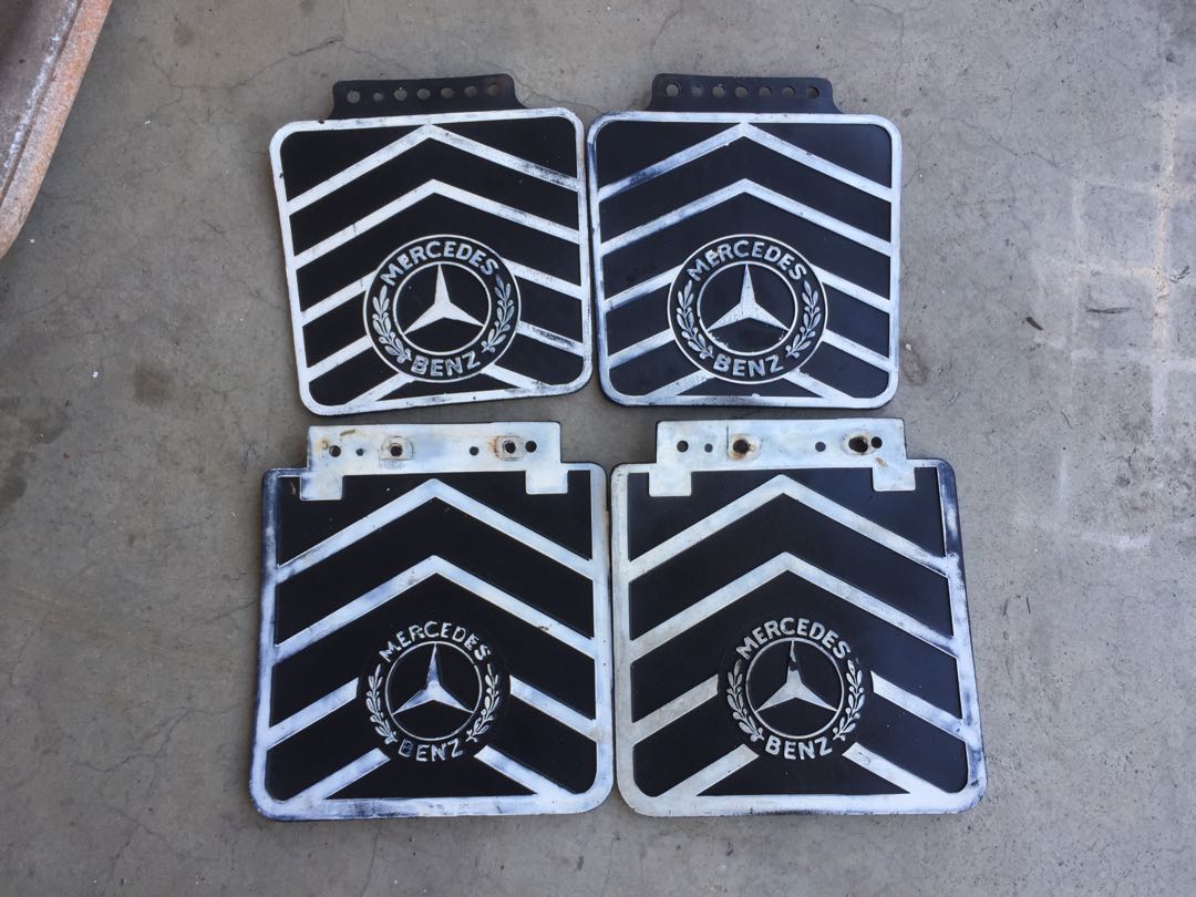 Mercedes w123 mud flaps best sale