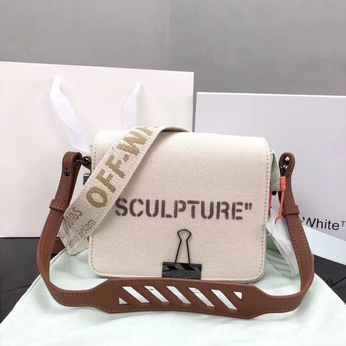 Sculpture leather crossbody bag Off-White, Women's Fashion, Bags & Wallets, Tote  Bags on Carousell