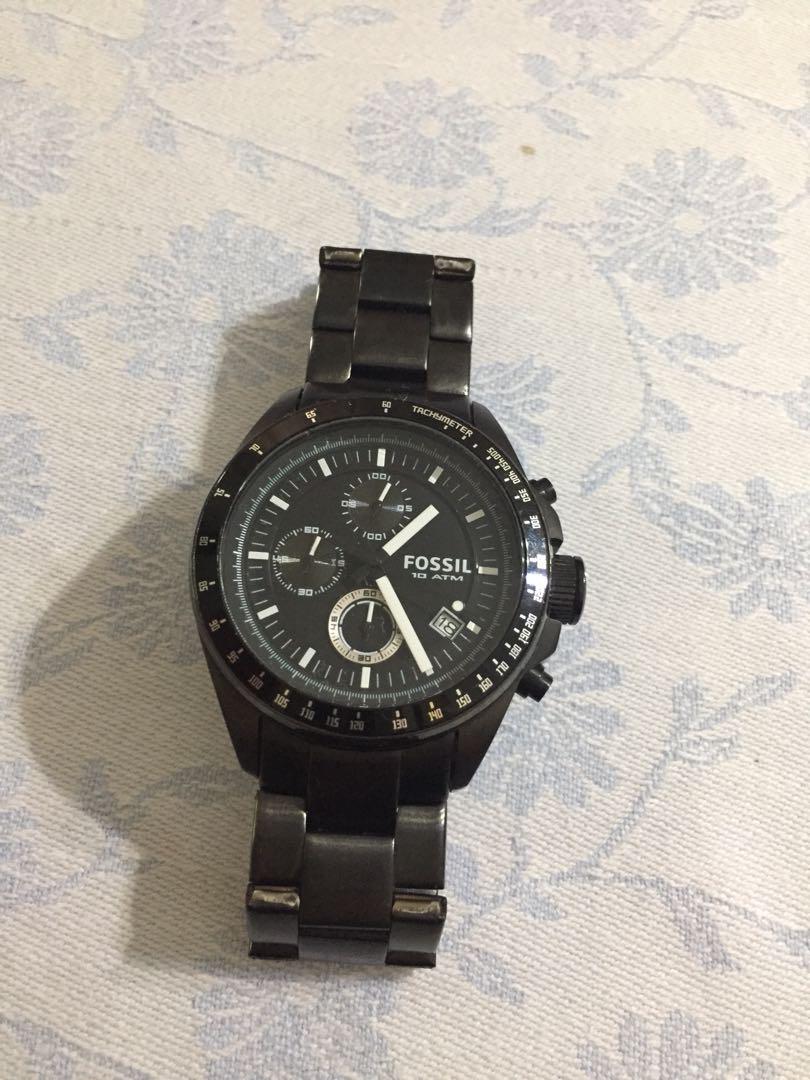 Original Fossil CH2601 waterproof dates chrono Men s Fashion Watches Accessories Watches on Carousell