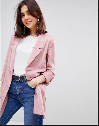 Stradivarius blazer pink store