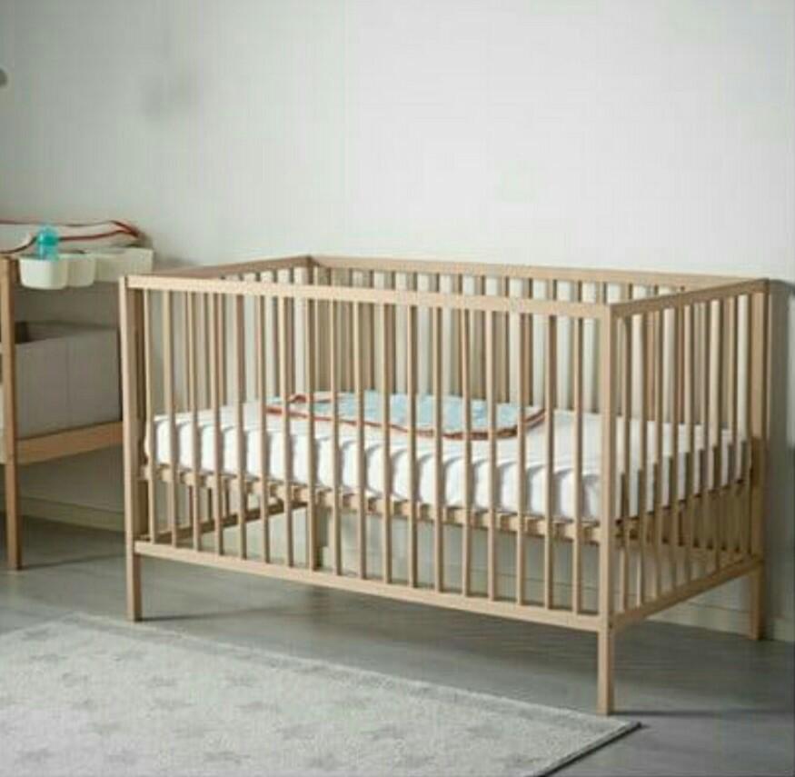 Pre Loved Ikea Baby Cot Matras Bayi Anak Lainnya Di Carousell