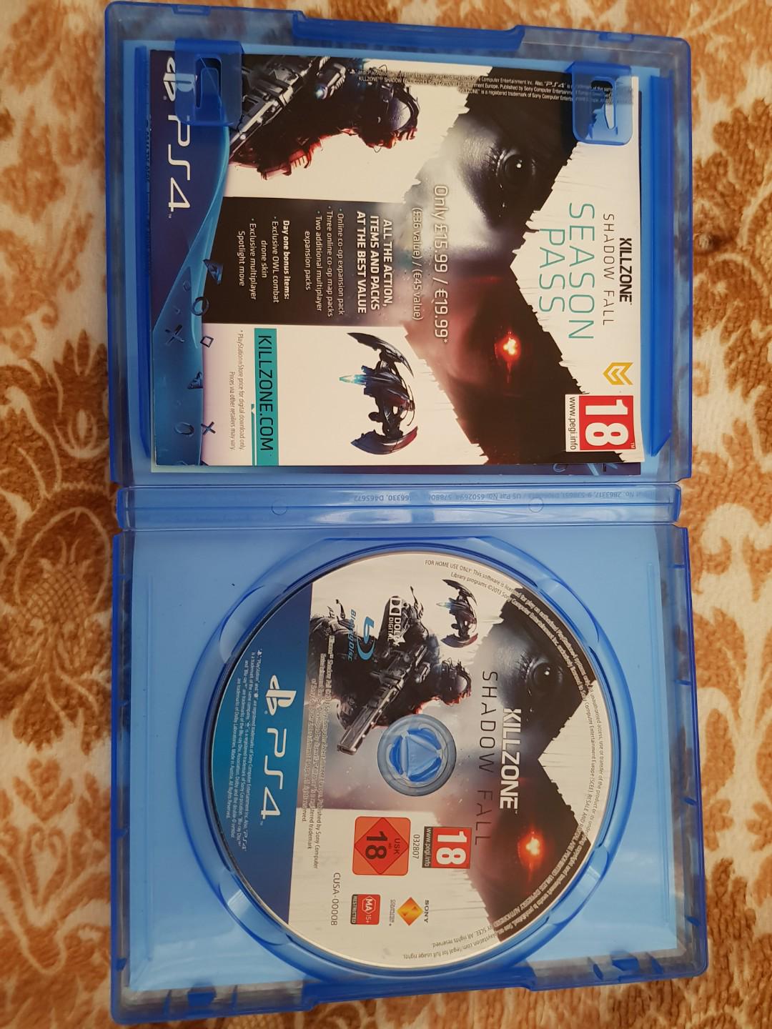 PS4 Killzone Shadow Fall (Category: PlayStation) located in Petaling Jaya. Submitted by pinjam_jap (Listing ID 186315256, Image 2). Description: Secondhand used game. Quality very good. Finish playing..
