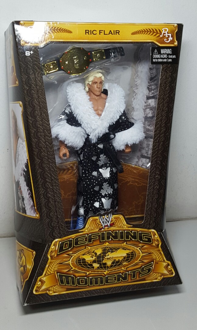 Ric Flair-Elite Defining Moments SERIES-WWE Mattel Wrestling Figure 