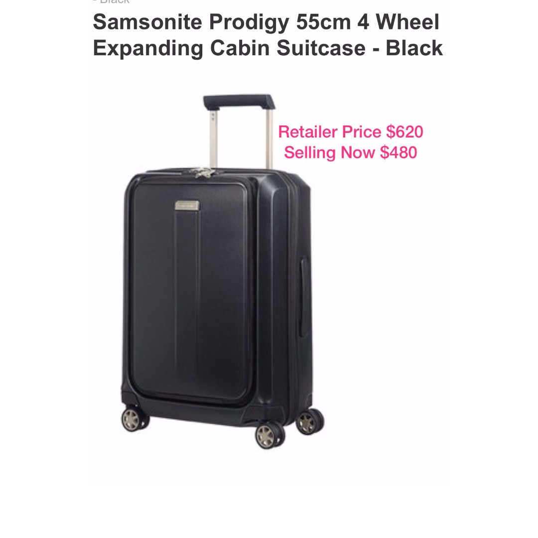 expanding cabin luggage