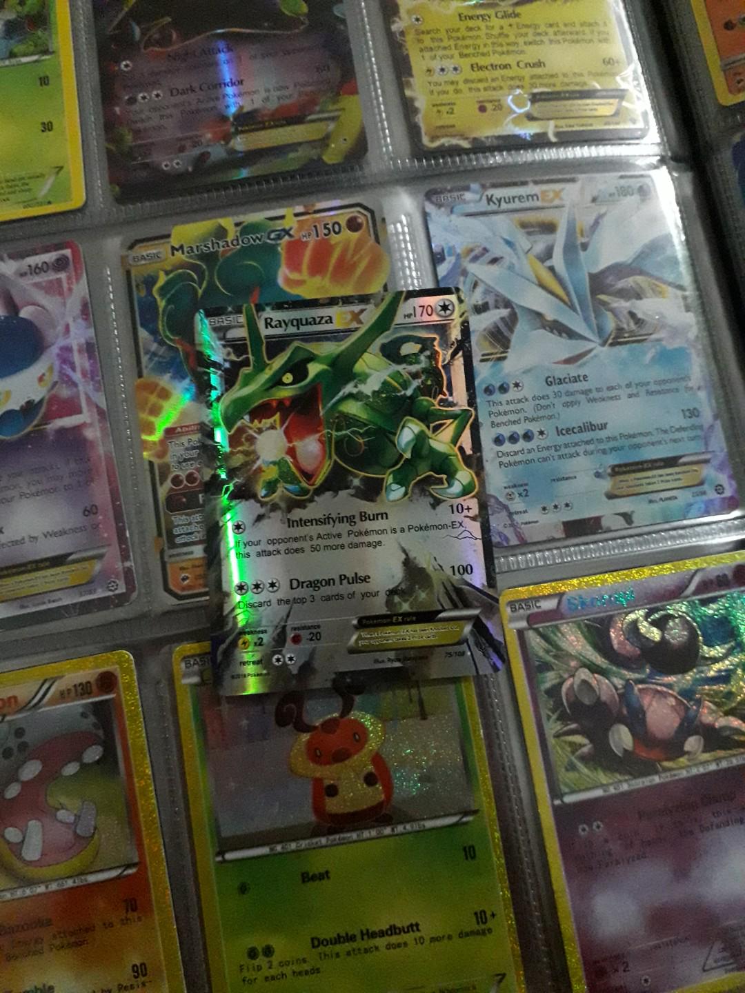 Shiny Pokemon Cards Toys Games Board Games Cards On