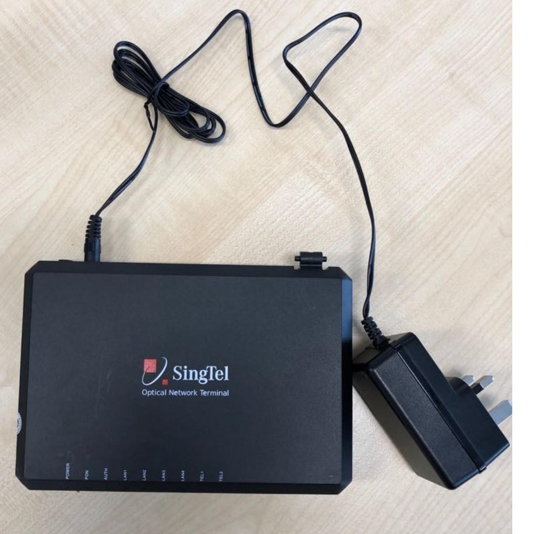 Singtel Alcatel Lucent Optical Network Terminal Ont Electronics Others On Carousell