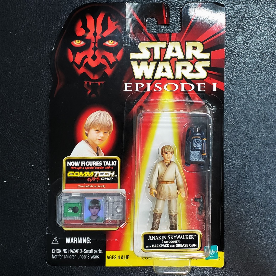 Black Series Qui Gon Jinn Star Wars Episode I Anakin Skywalker Action ...