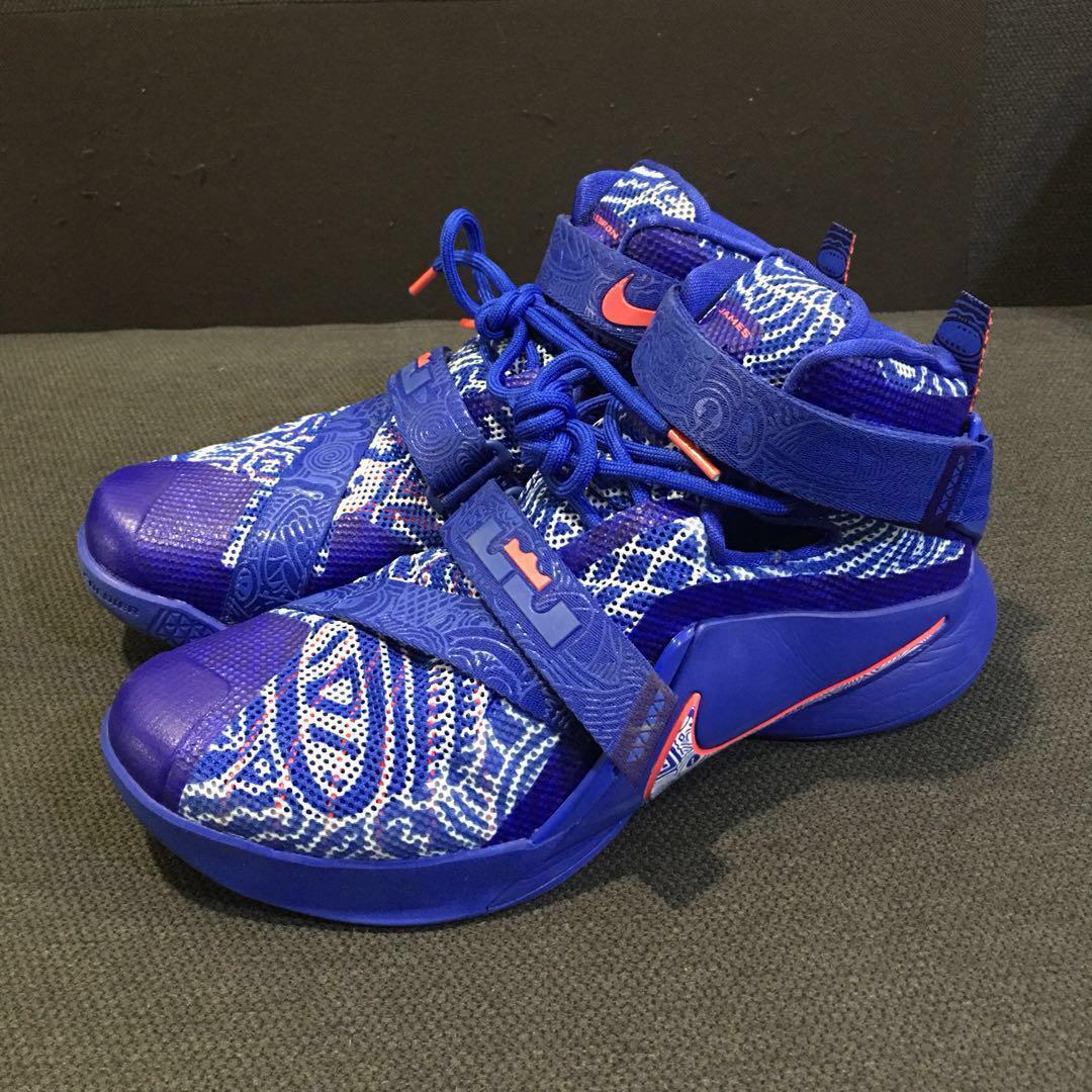 STEAL LeBron Soldier 9 Freegum Blue Men s Fashion Footwear Sneakers on Carousell