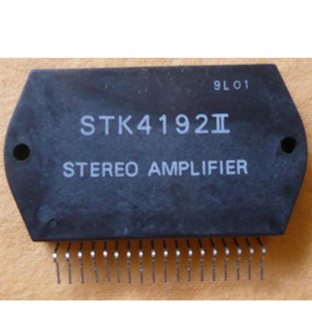 STK4241V Hybrid-IC Verstärker - Stereo 2x120W 80x45mm