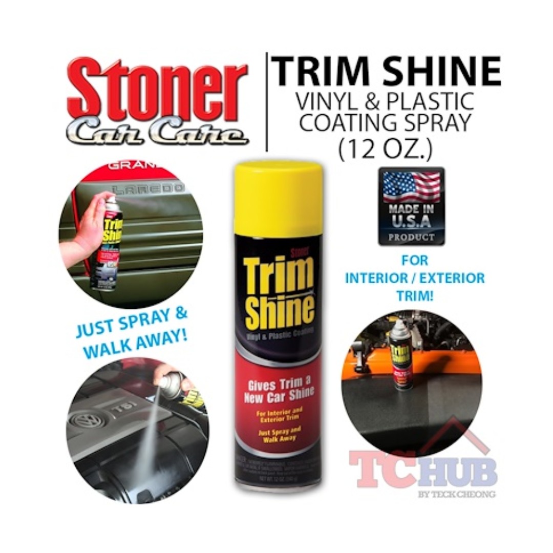 Stoner Trim Shine Spray, Car Accessories, Accessories on Carousell