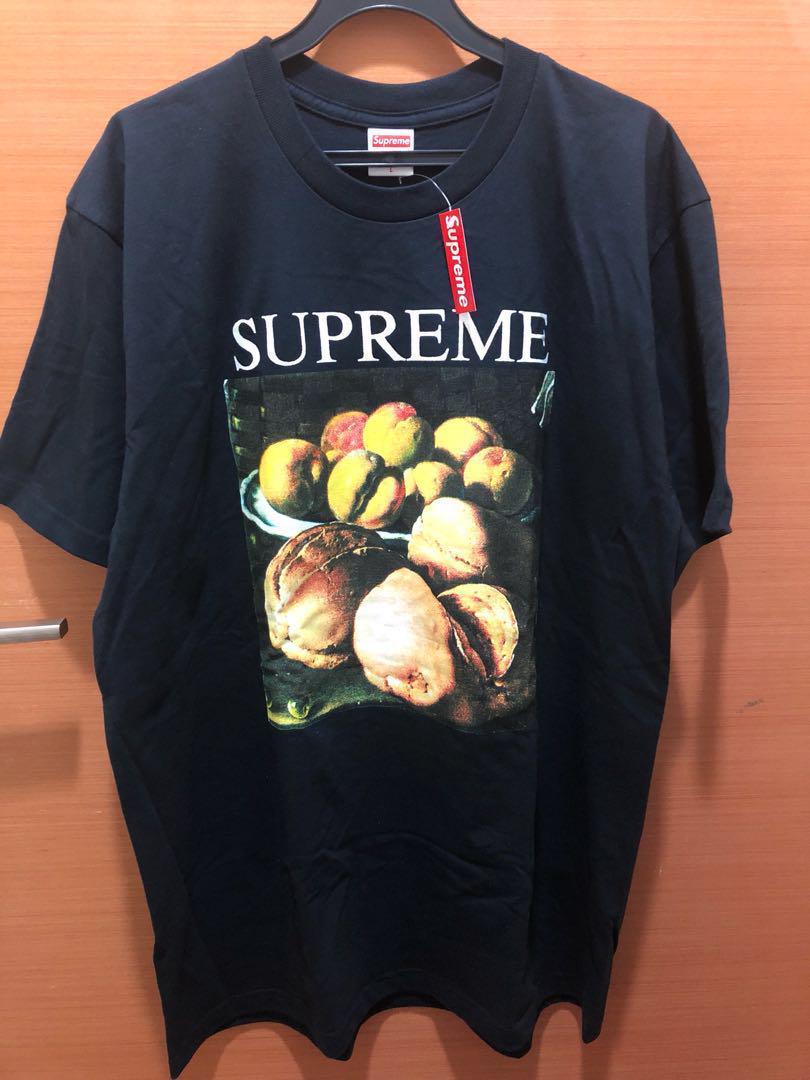 supreme shirt food